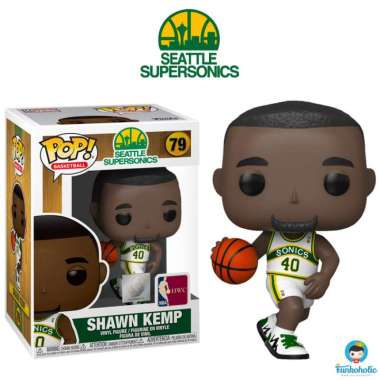Funko POP! Basketball NBA Legends Seattle Supersonics - Shawn Kemp #79 Action Figure