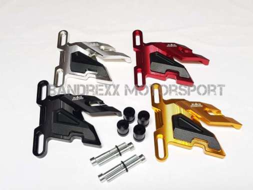 Black Diamond Cover Kaliper Guard Motor for Honda ADV 150 & PCX 150 BLACK