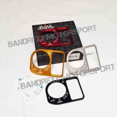Black Diamond Cover Kunci Keyless Motor for Honda PCX 150 or Adv 150 BLACK