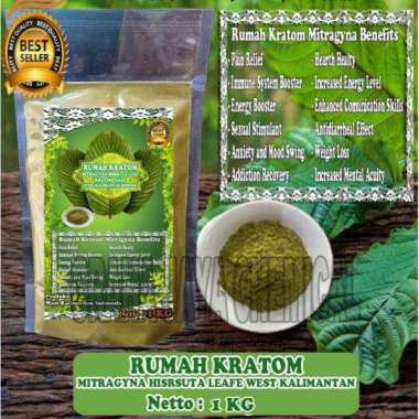 Jual Kratom Fowder Original Super Green-Rumah Kratom 500 gr ...