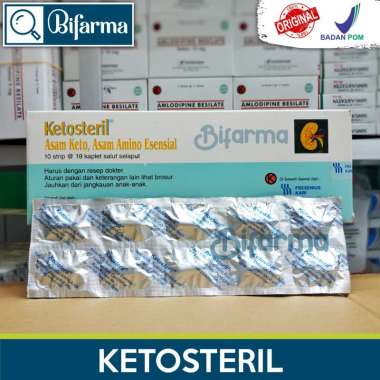 ketosteril asam amino essential strip 10 tablet