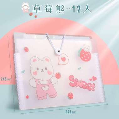 Expanding File / Map Berkas Surat / Folder File Lucu Import Sekat 8 Sweet