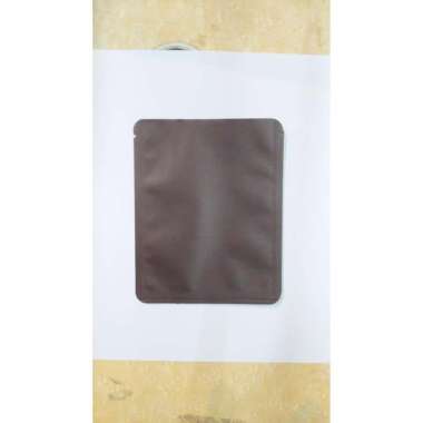 KEMASAN SACHET ALUMUNIUM / kraft / sachet kopi / kemasan kopi 10x12 Cokelat