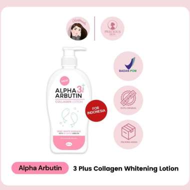 Precious Skin Thailand Alpha Arbutin Collagen Lotion 500ml / Whitening Lotion
