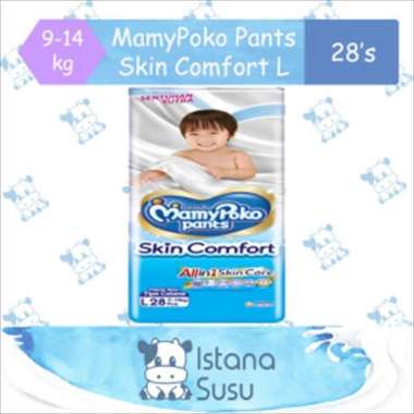 Promo Harga Mamy Poko Pants Skin Comfort L28 28 pcs - Blibli