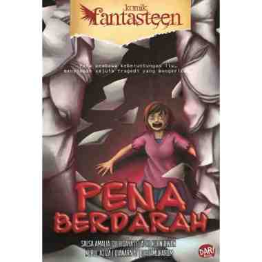 Mizan Buku Novel Komik Fantasteen 56 Pena Berdarah | Fantasi  Multicolor