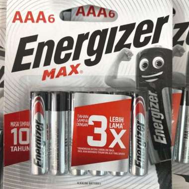 Baterai Energizer AAA6 battery AAA isi 6 energizer merah