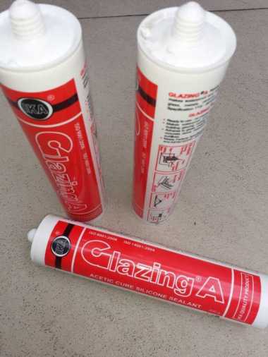 SEALENT LEM KACA WARNA HITAM GLAZING A IKA - 7070009