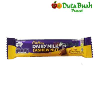 Promo Harga Cadbury Dairy Milk Cashew Nut 30 gr - Blibli