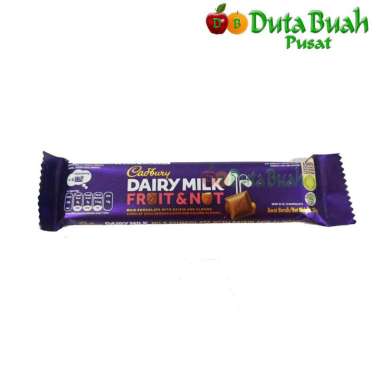 Promo Harga Cadbury Dairy Milk Fruit & Nut 30 gr - Blibli
