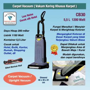 Carpet Vacuum CB30 ( Vakum Khusus Karpet )