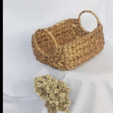 Keranjang Hampers Enceng Gondok Keranjang Perahu anyaman jogja S