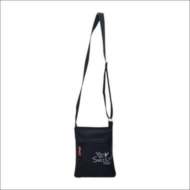 Tas Selempang Bahu Wanita Korea Style Slempang Fashion Simpel -PG 8892 Hitam