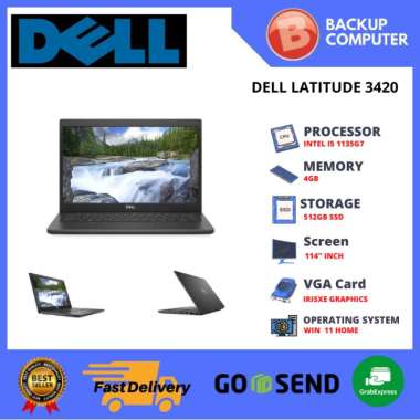 LAPTOP DELL LATITUDE 3420 I5 1135G7 4GB 512GB SSD