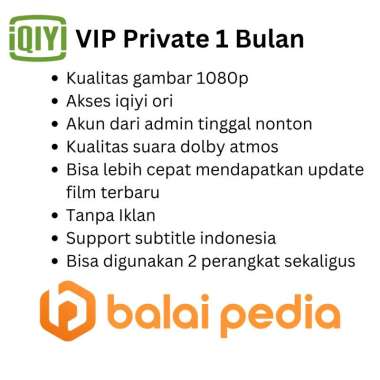 IQIYI 1 Bulan VIP Sharing