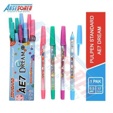 PEN Standard AE7 Dream-Hitam Cover Biru