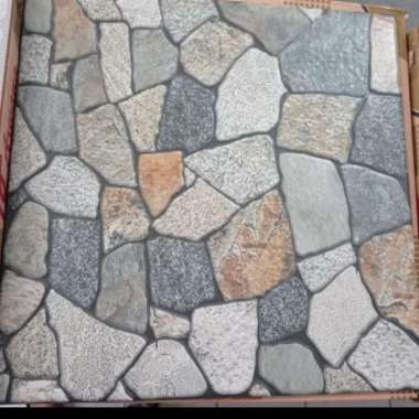 Keramik Ceramic 40x40 40 x 40 Lantai Carport Arwana Uno Arwana Napoleon