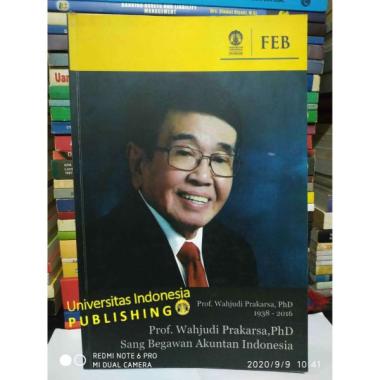 Prof. Wahjudi Prakarsa Sang Begawan Akuntan Indonesia Hitam dan Kuning