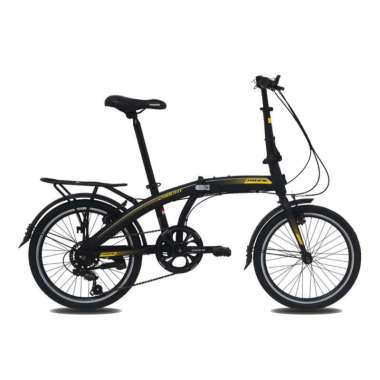 Pacific 2980 HT DB Shimano 7 Speed Hitam Kuning