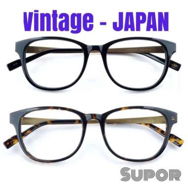 FF159 Full Frame kacamata minus Unisex Pria wanita Acetate Titanium