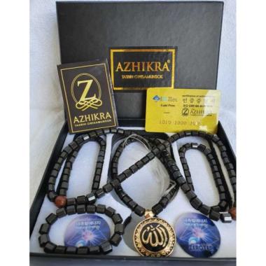 New Kalung Azhikra- Azikra Kalung Kesehatan - Kalung Azikra Tasbih - Asli
