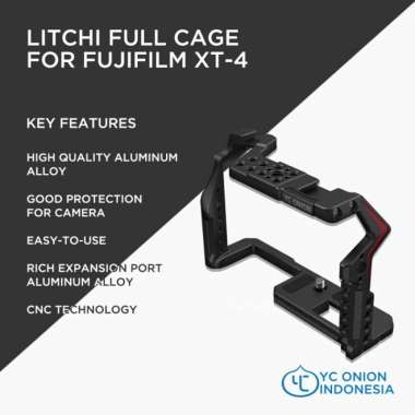 YC Onion Full Cage Litchi For Fujifilm XT-4