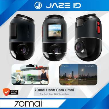 70MAI Dash Cam Car Omni X200 DVR 360 Tracker Gps 4G Mobil Kamera 1080P X200 128GB