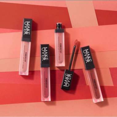 Make Over Powerstay Transferproof Matte Lip Cream Lipstik Make Over B12 Feisty