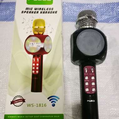 Fleco mic wireless speaker karaoke