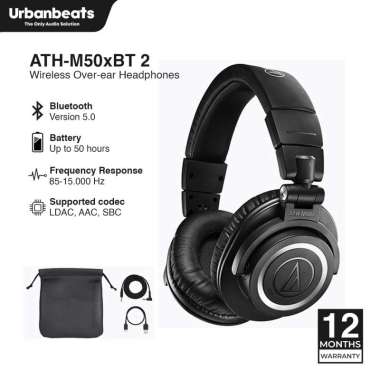 Audio-Technica ATH-M50x BT2