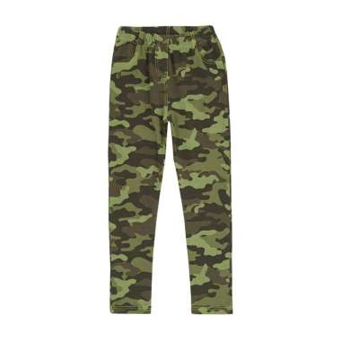 TORIO Basic Green Army Legging 6-12 Tahun - Legging Anak Perempuan 7-8 tahun