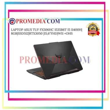 LAPTOP ASUS TUF FX506HC I5 11400H| 8GB|SSD512|RTX3050 |15,6"FHD|W11+OH