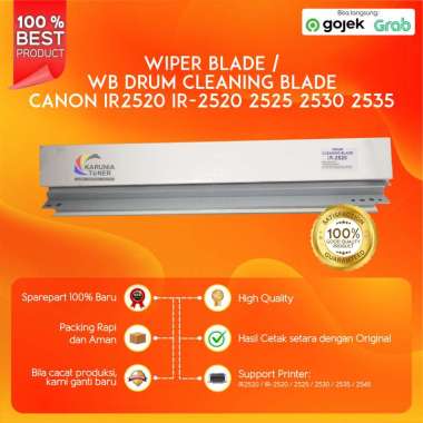 DRUM CLEANING BLADE IR2520 IR2525 IR2530 Berkualitas Monochrome