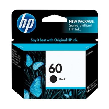 HP Tinta Printer 60 Ink Cartridge Original - Black (CC640WA)