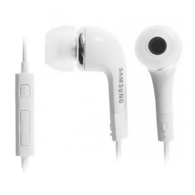 Samsung Galaxy S4-S5 Headset - White