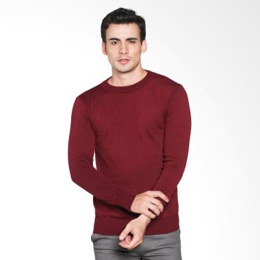 VM Rajut Oblong Panjang Knitt Sweater Semua Ukuran Red