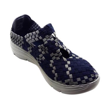 Lulia VS62 Sepatu Rajut Wanita - Navy