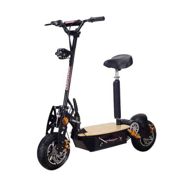 DISKON Sekuto Sepeda Listrik - Black [1600 Watt] (Area Jabotabek)