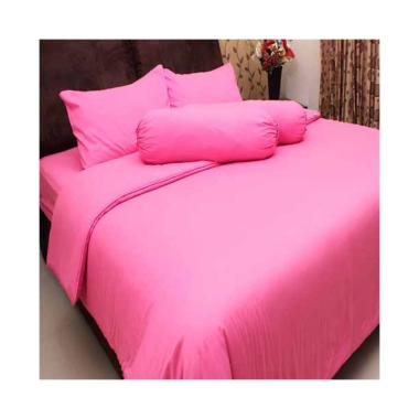 Chelsea Microtex Set Sprei - Polos Pink