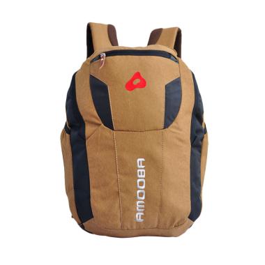 Amooba Tas Ransel Backpack Robotic - Krem