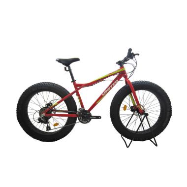 United Grind Sepeda Fat Bike - Merah [26 Inch]