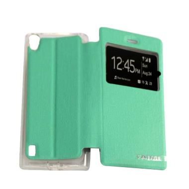AIMI Flip Cover Casing for Vivo Y15 - Tosca
