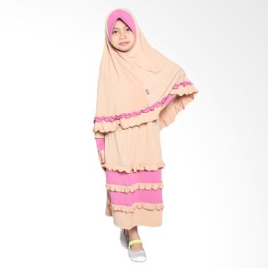 Allev Hisana Baju Muslim Anak - Mocca Fanta