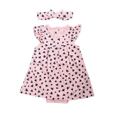 Baby Club Love Bando Rok Jumper - Pink