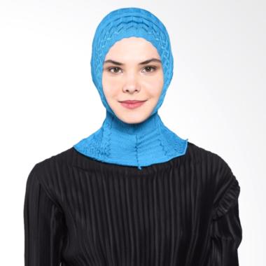 Teera Hijab Rajut Ciput - Blue Light