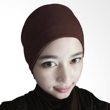 Milyarda Hijab Arab Ciput - Coklat