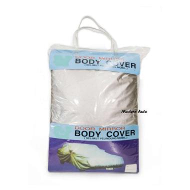 Body Cover - Sarung Mobil Daihatsu Ayla - Toyota Agya Khusus Cat Putih