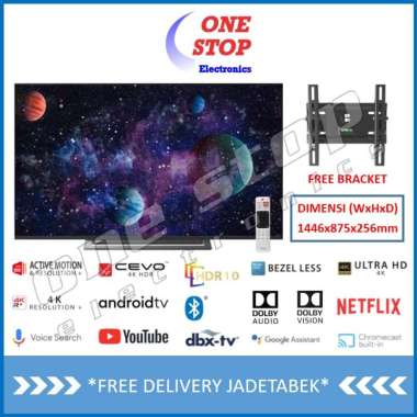 [GARANSI RESMI] TOSHIBA 65U7950 4K UHD Android Smart LED TV 55 Inch Jakarta