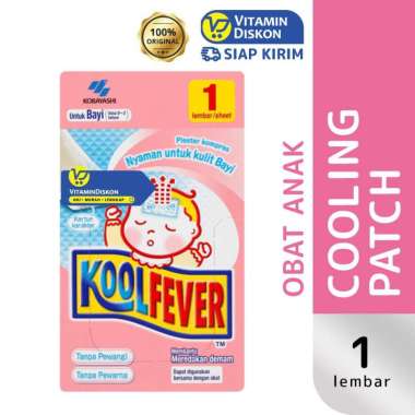 Kool Fever Kompres Pereda Demam Bayi - 1 Pcs - 1 Lembar