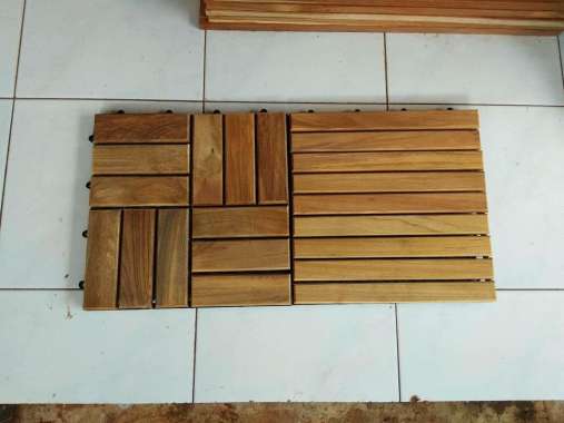DOC INVOICE ORDER - flooring jati parquet untuk outdoor ukuran 30 x 30 Cm SET 100PCS PRE ORDER 14 HA